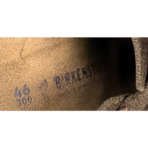 ***SOLD*** Mens Birkenstock Boston Soft Footbed Clogs Size 13 Mocha Suede - Picture 6 of 6